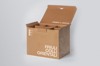 Упаковка для вина из гофрокартона Friuli Colli Orientali