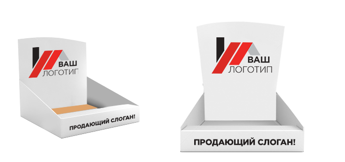 Шоу бокс из гофрокартона на заказ